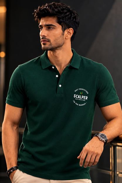 Scalper Pro Combo 2 Bundle Trading T-Shirt Pack (Pine Green & Maroon)