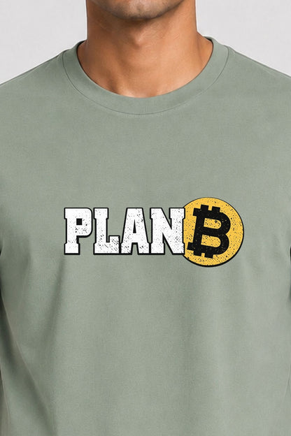 Bull & Bitcoin 2 Pack Trading T-Shirt Bundle (Sage Green & Navy Blue)