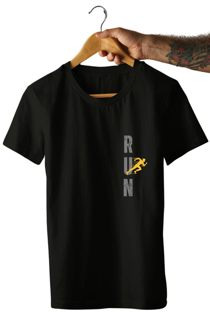 Sprint Run Unisex Printed T-Shirt