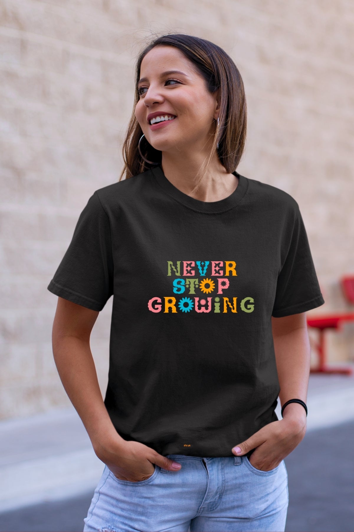 Never Stop Growing Unisex T-Shirt