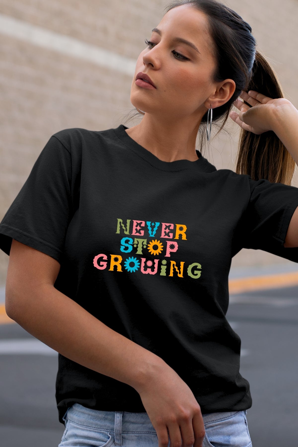 Never Stop Growing Unisex T-Shirt