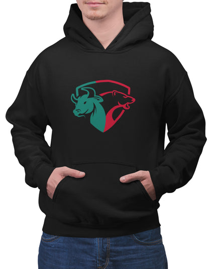 Bear Bull Trader Hoodies