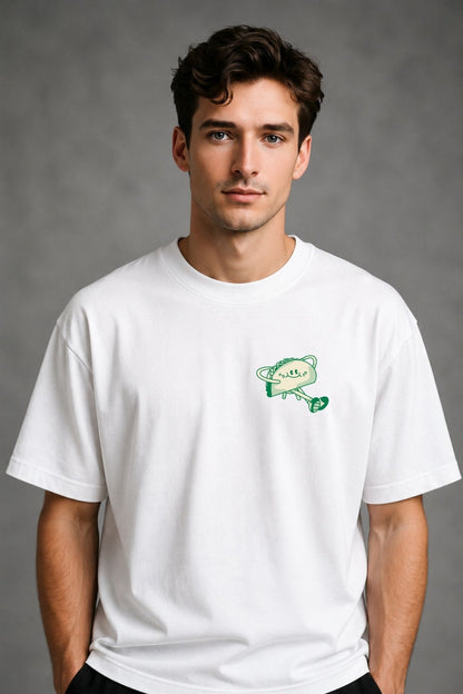 Taco Vibing Printed Oversize T-Shirt