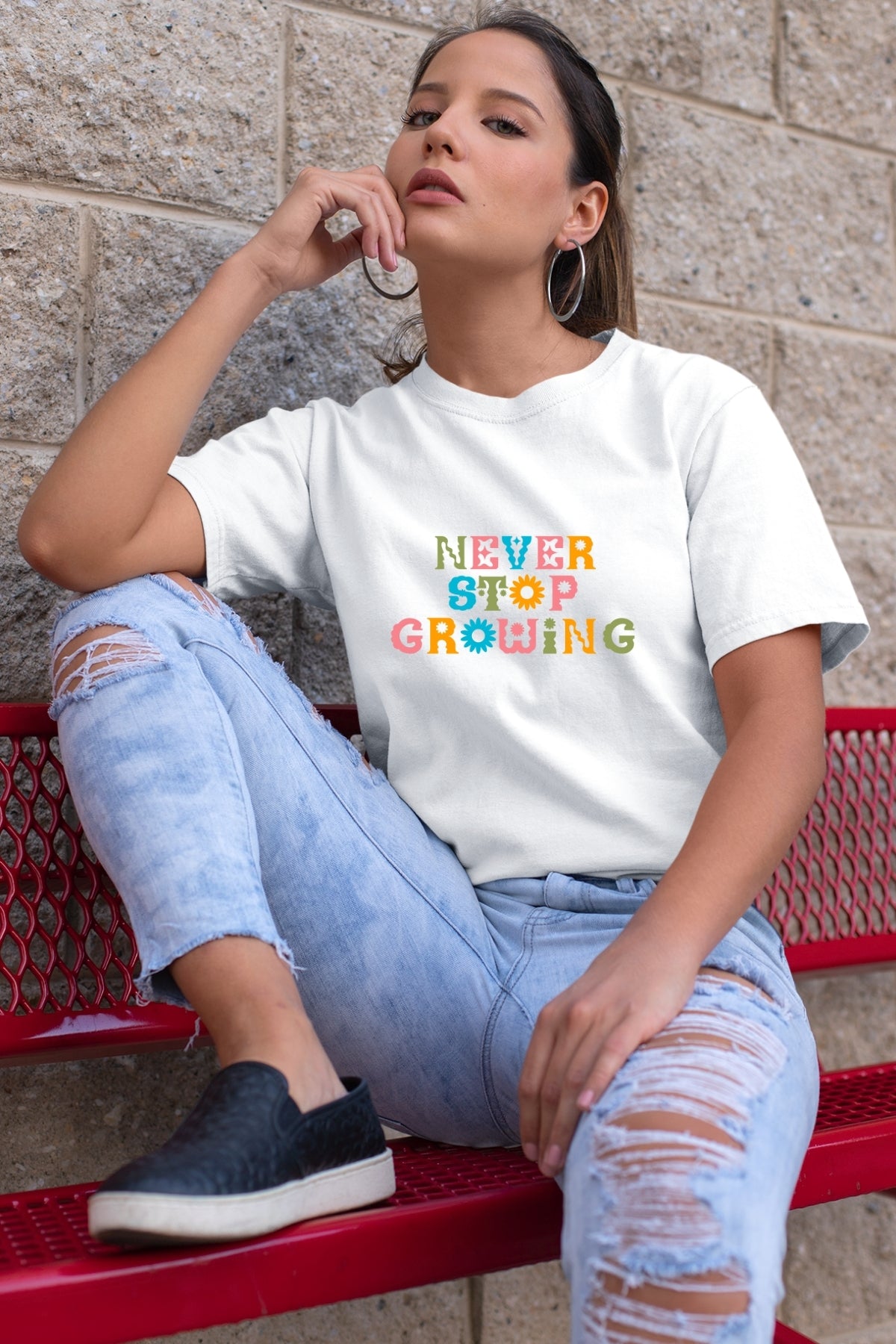 Never Stop Growing Unisex T-Shirt