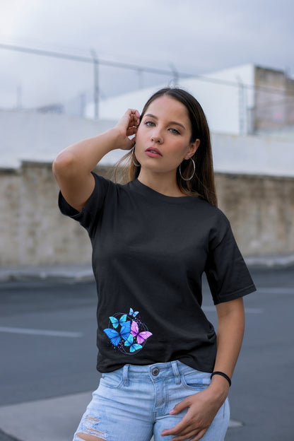 Colourful Butterfly Unisex T-Shirt