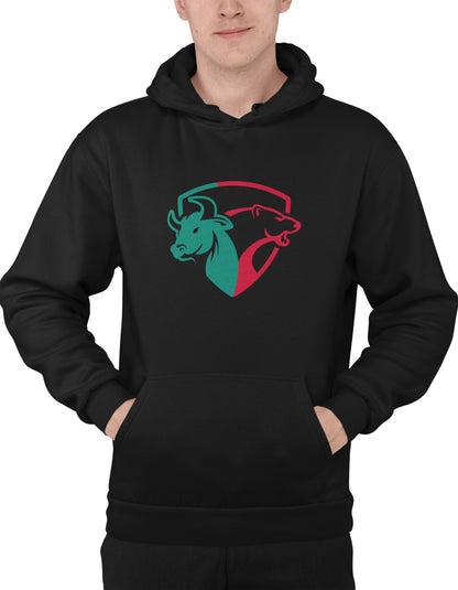 Bear Bull Trader Hoodies