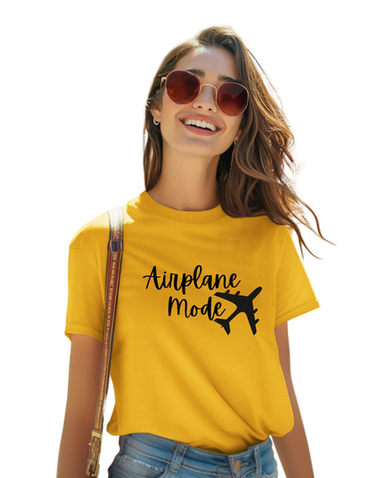 Airplane Mode with Plane Vacation Travel Unisex T-Shirt