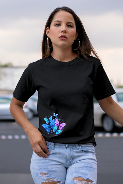 Colourful Butterfly Unisex T-Shirt