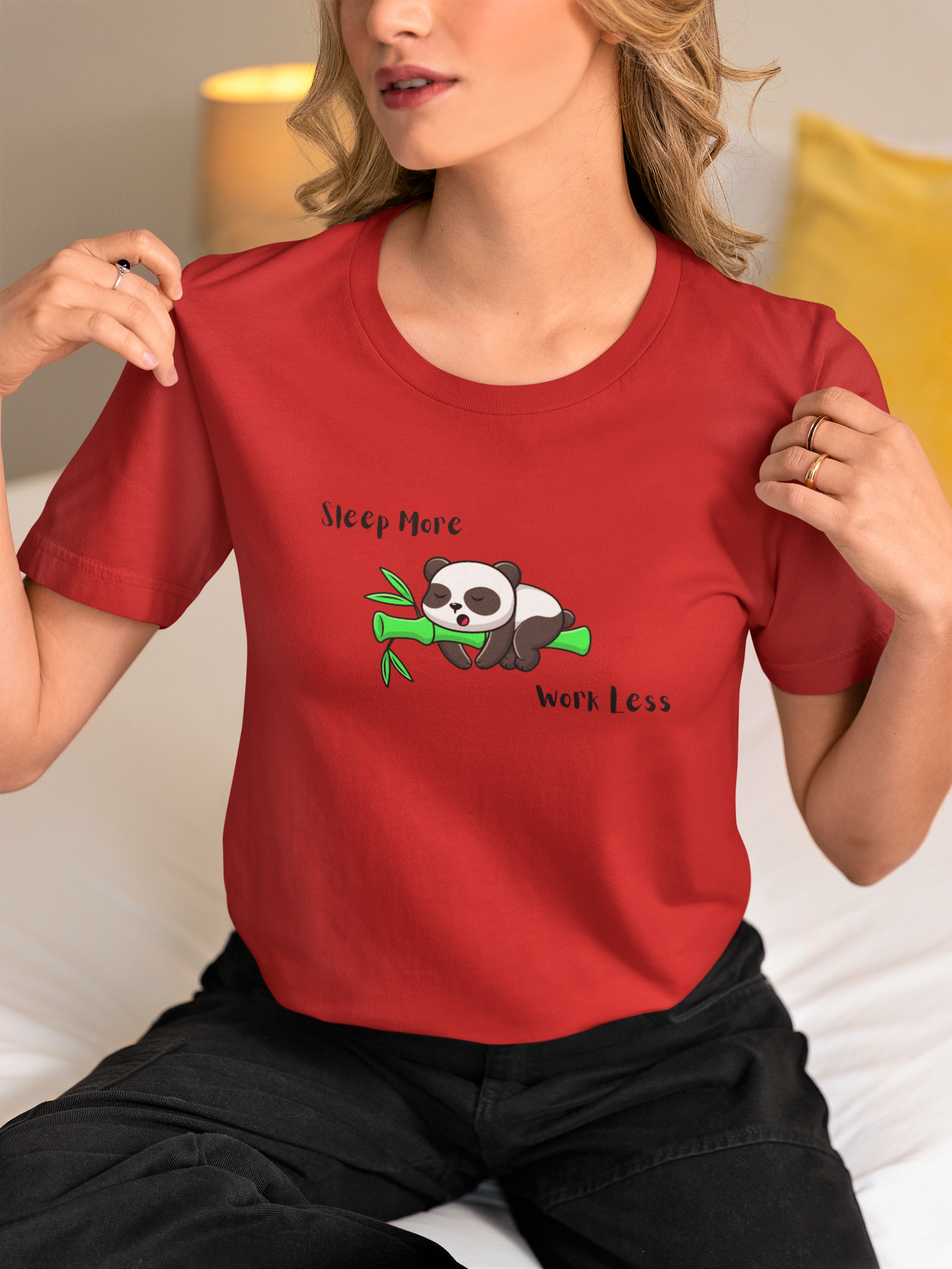 Lazy Panda Unisex T-Shirt