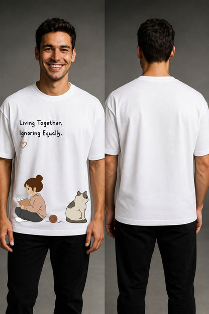 Living Together Ignoring Equally Oversize T-Shirt