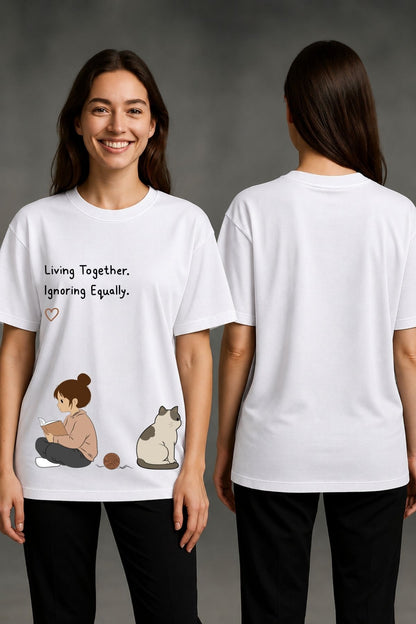 Living Together Ignoring Equally Oversize T-Shirt