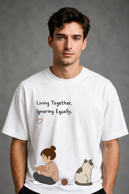 Living Together Ignoring Equally Oversize T-Shirt