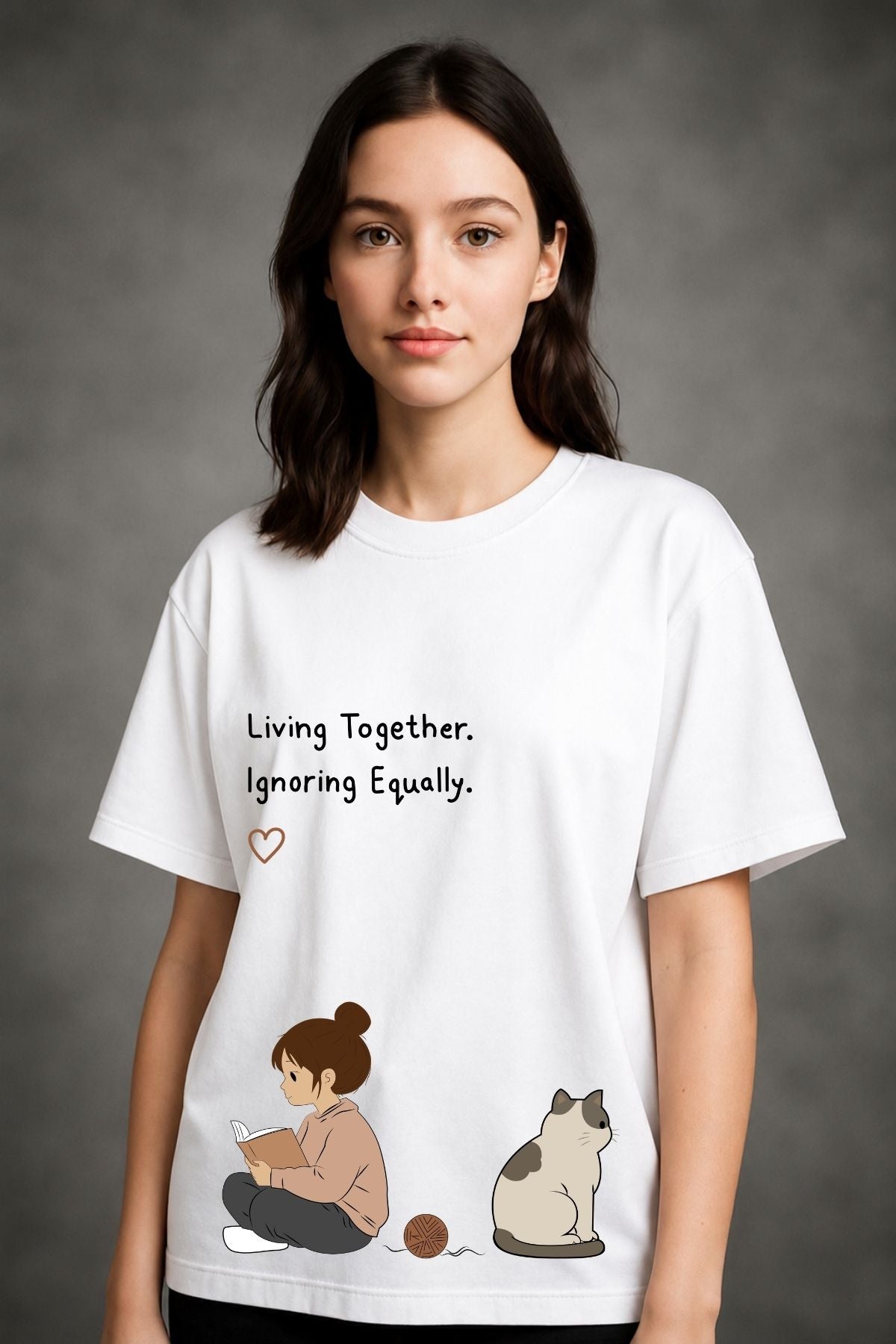 Living Together Ignoring Equally Oversize T-Shirt