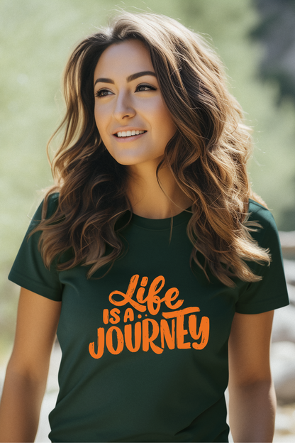 Life is journey Printed Unisex T-Shirt