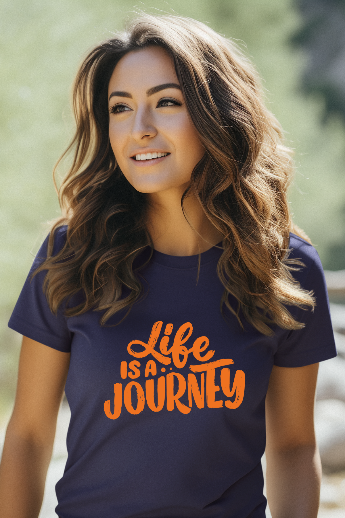 Life is journey Printed Unisex T-Shirt