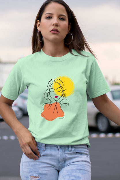 Relax Sun Girl Unisex T-Shirt