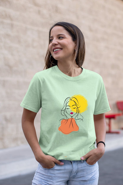 Relax Sun Girl Unisex T-Shirt