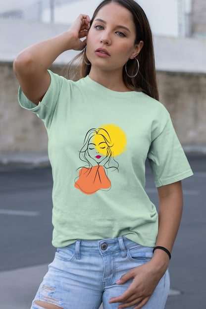 Relax Sun Girl Unisex T-Shirt