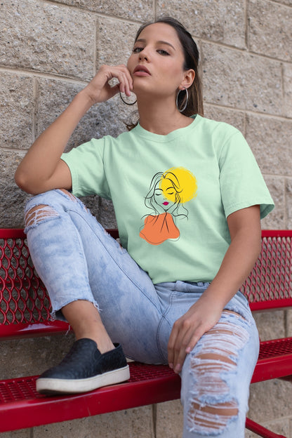 Relax Sun Girl Unisex T-Shirt