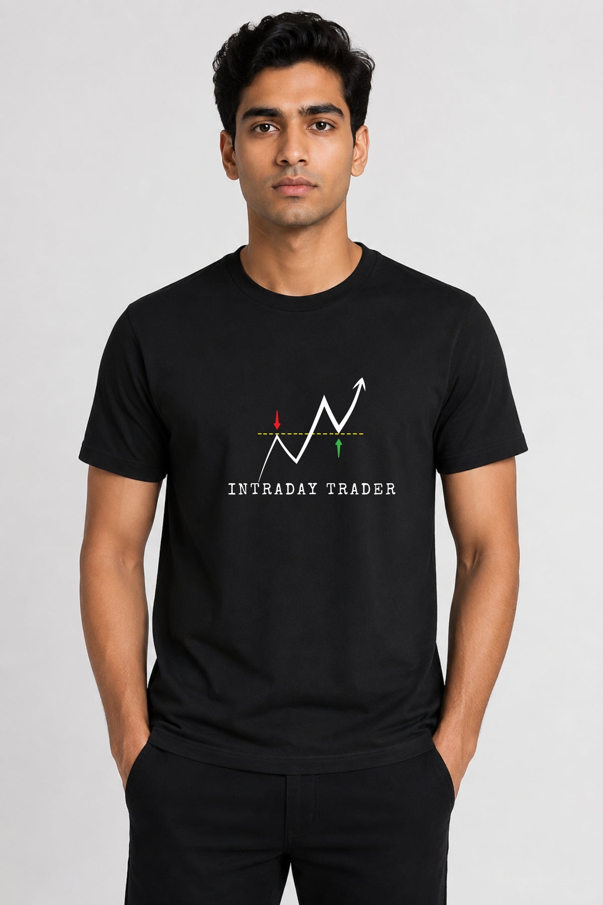 Intraday Trader Printed Unisex Trading T-Shirt