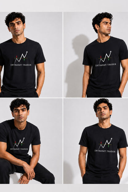 Intraday Trader Printed Unisex Trading T-Shirt
