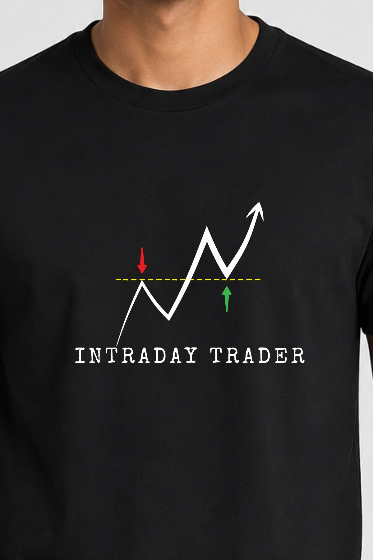 Intraday Trader Printed Unisex Trading T-Shirt