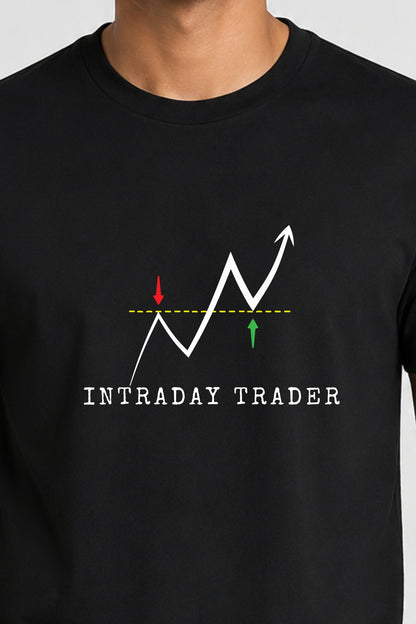 Intraday Trader Printed Unisex Trading T-Shirt