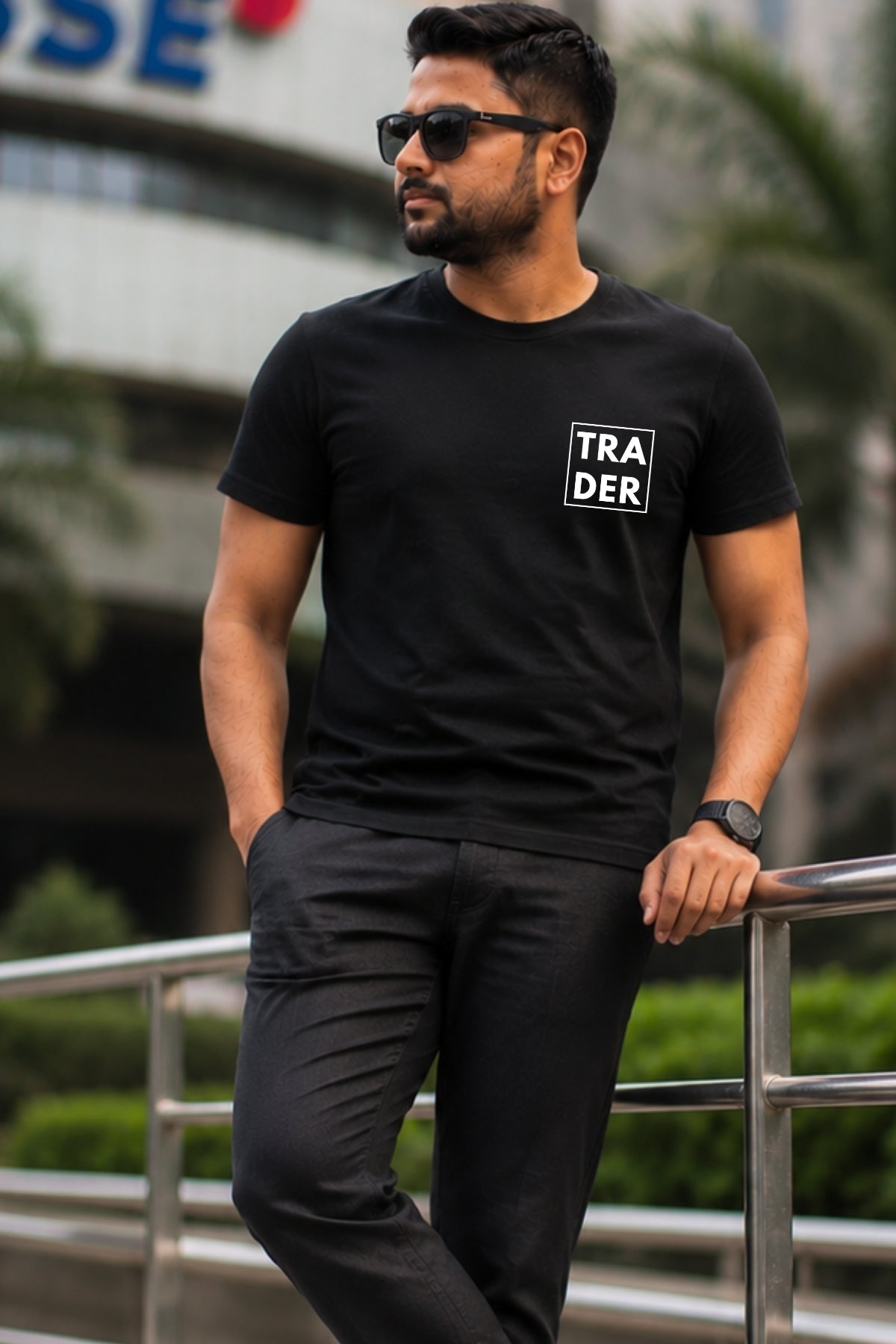 Stock Market Trader Printed Unisex Trading T-Shirt