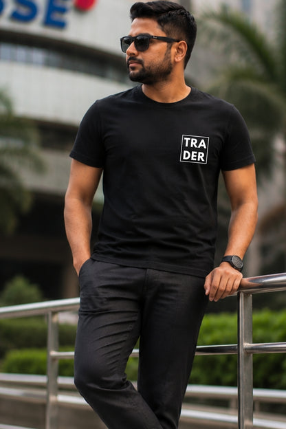 Stock Market Trader Printed Unisex Trading T-Shirt