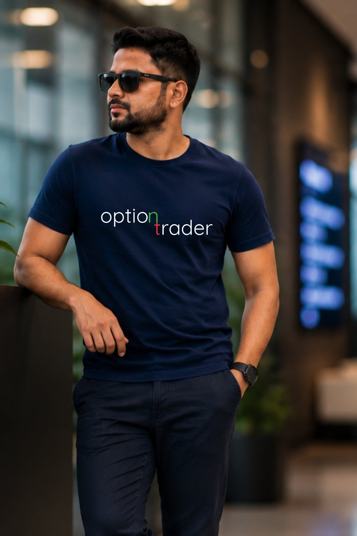 Option Trader Printed Unisex Trading T-Shirt