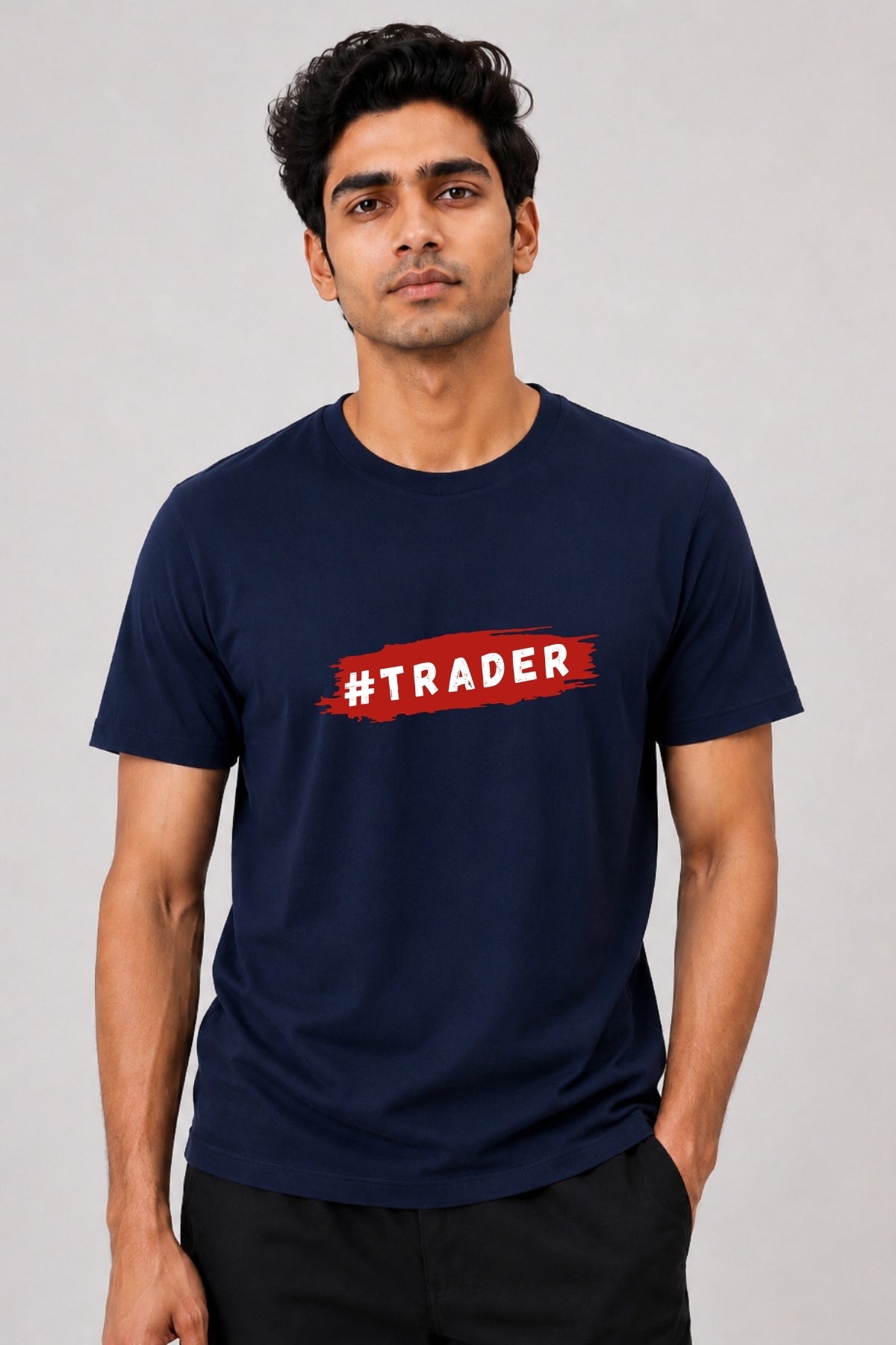 Hashtag Trader Unisex Printed Trading T-Shirt