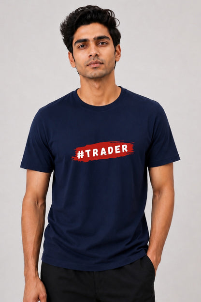 Hashtag Trader Unisex Printed Trading T-Shirt