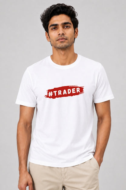Hashtag Trader Unisex Printed Trading T-Shirt