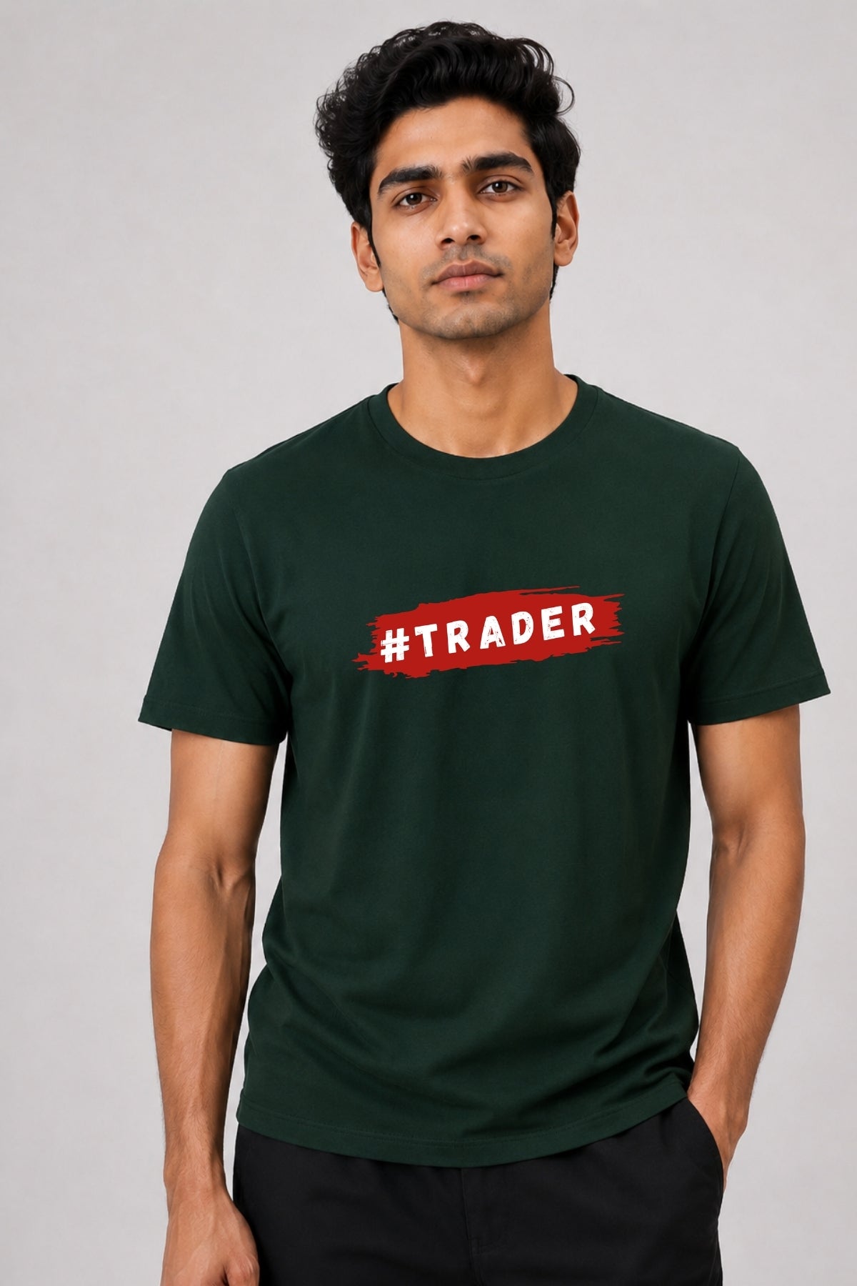 Hashtag Trader Unisex Printed Trading T-Shirt