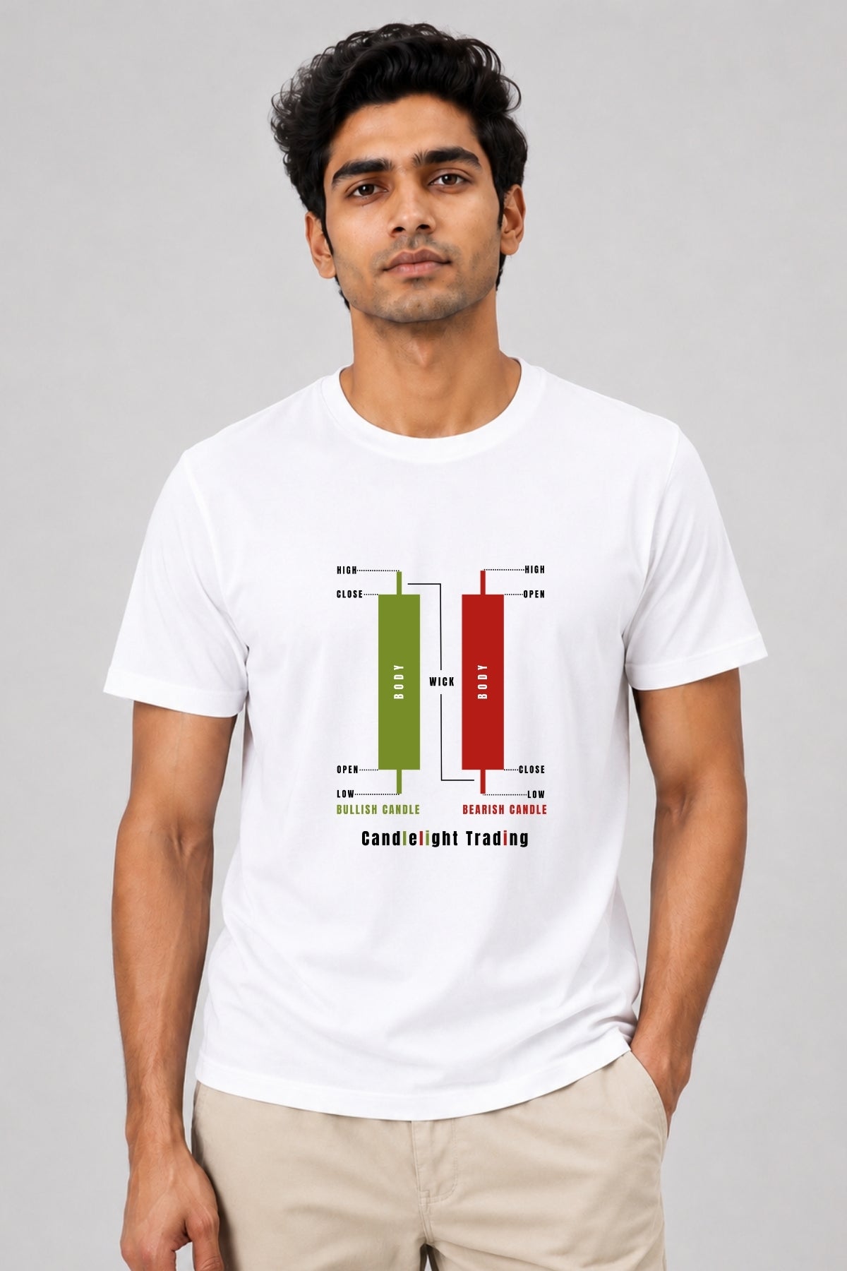 Candlelight Trading Unisex Printed Trading T-Shirt