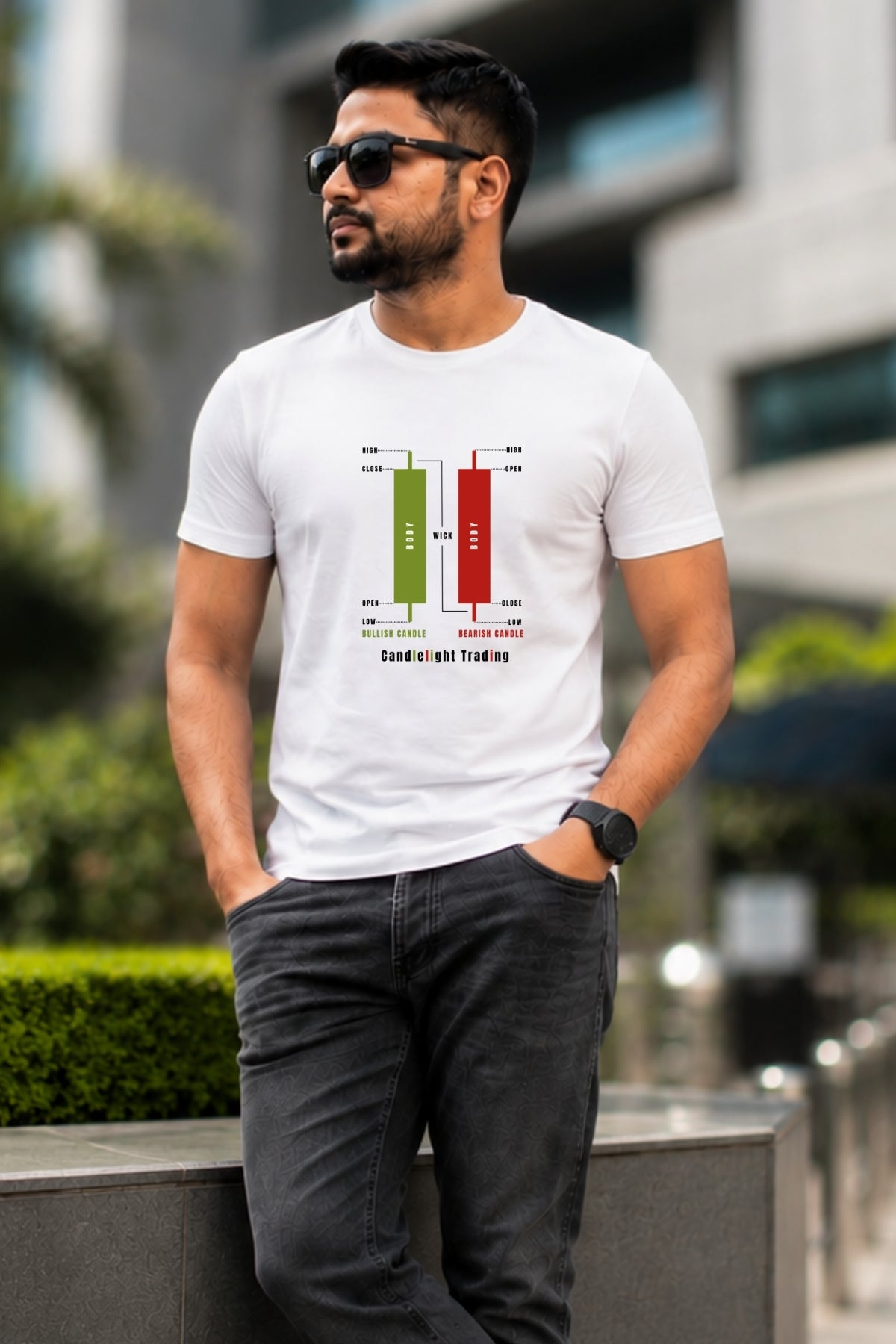 Candlelight Trading Unisex Printed Trading T-Shirt