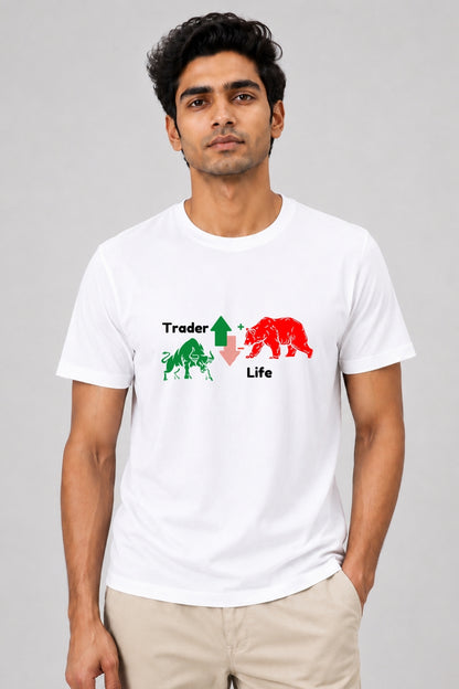 Trader life Unisex Printed Trading T-Shirt