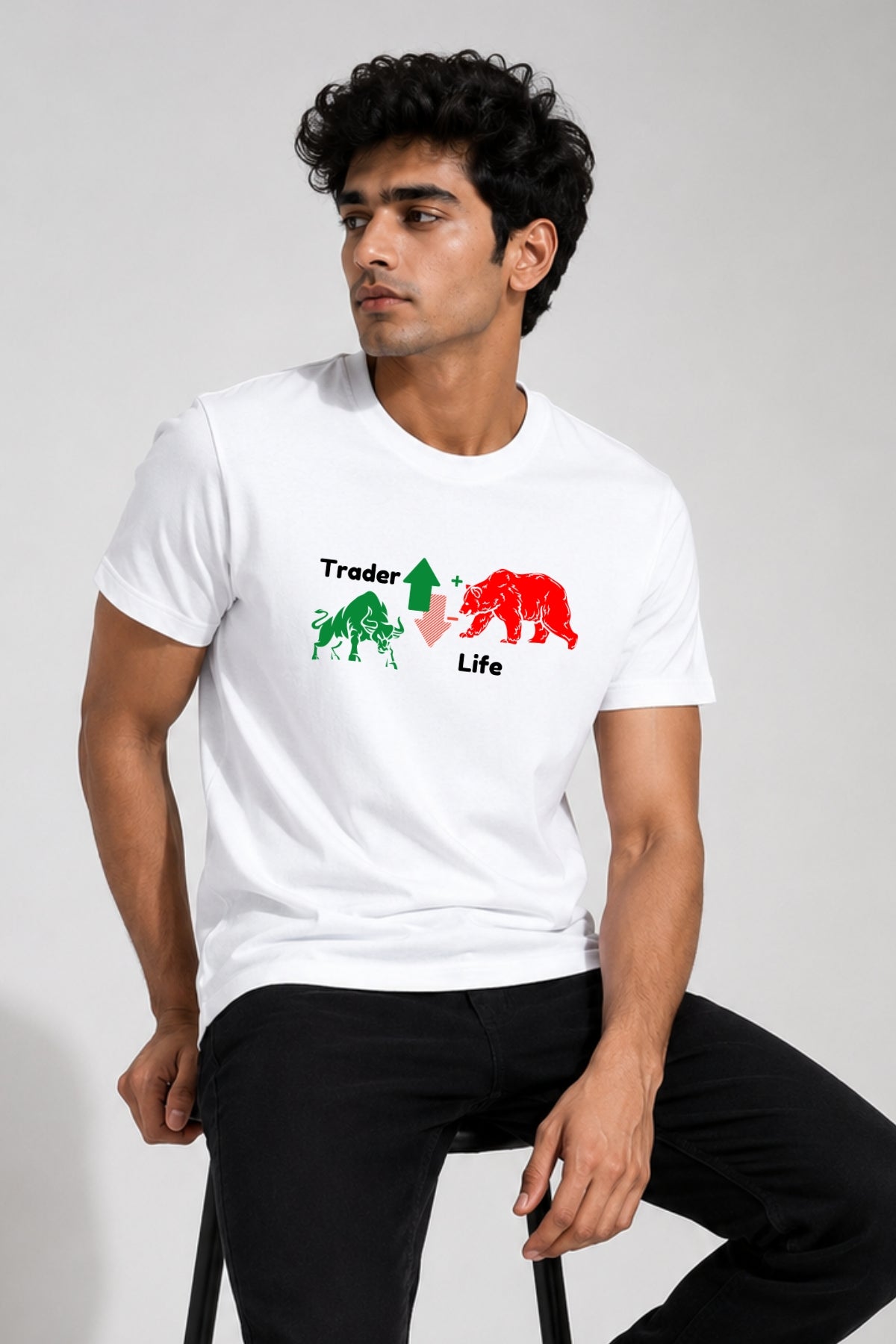 High Conviction Combo 2 Bundle Trading T-Shirt Pack (Black & White)