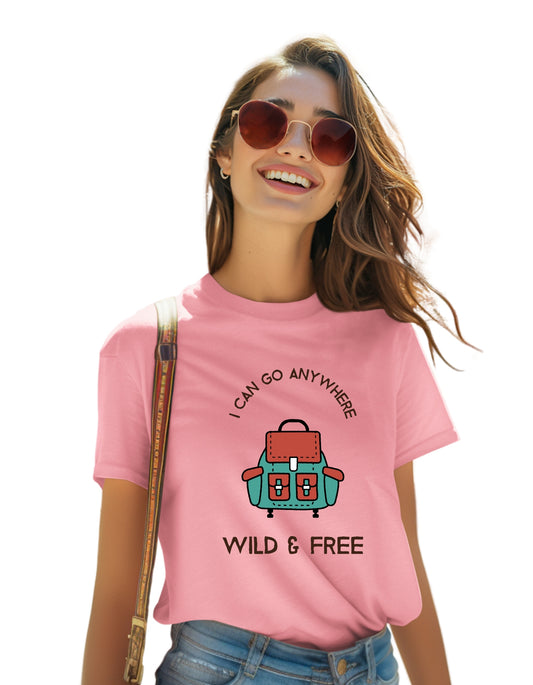 Wild n Free Vacation Travel Unisex T-Shirt