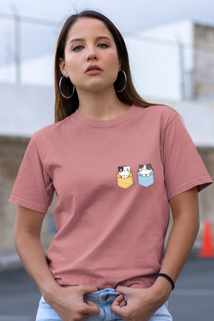 Cute Kitty Yl-BL Unisex T-Shirt