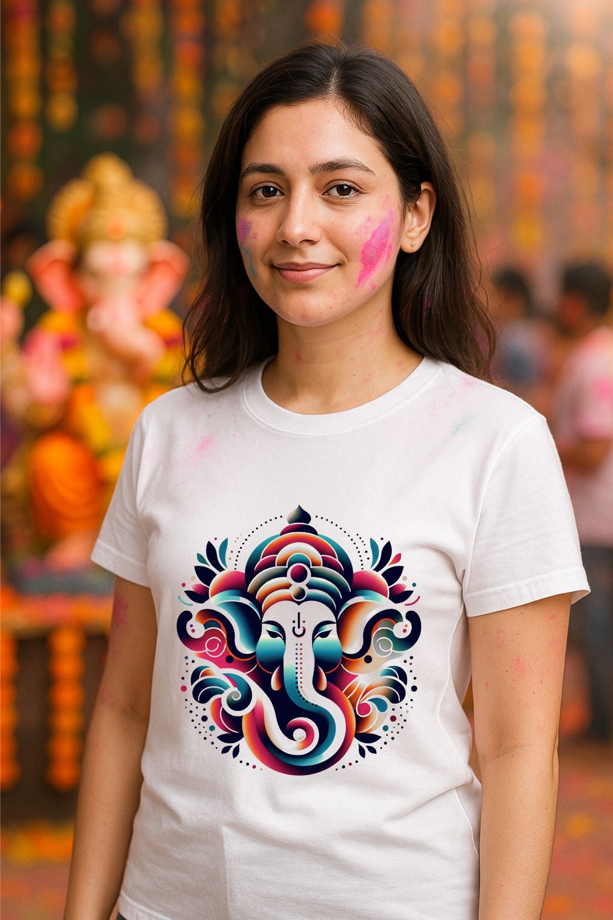 Artwork of Ganpatiji God Unisex T-Shirt
