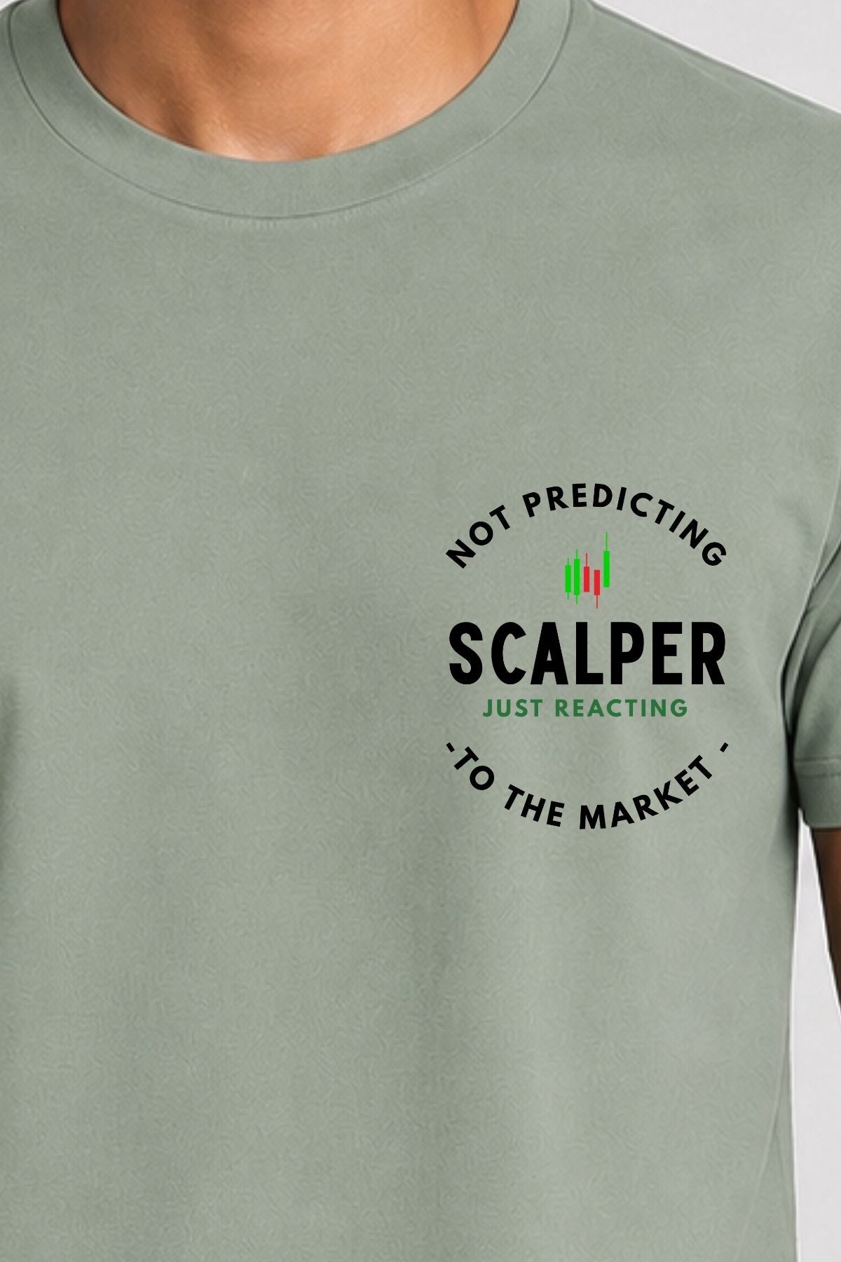 Verified Trader 2 Pack Trading T-Shirt Bundle (White & Sage Green)