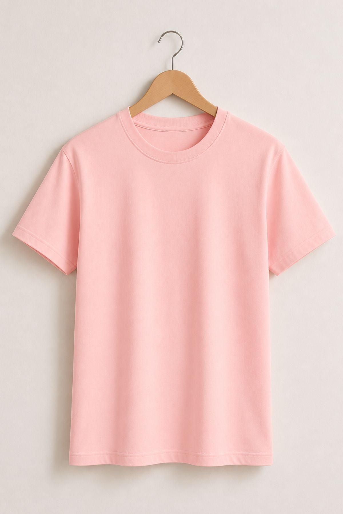 Peach Premium Plain T-Shirt