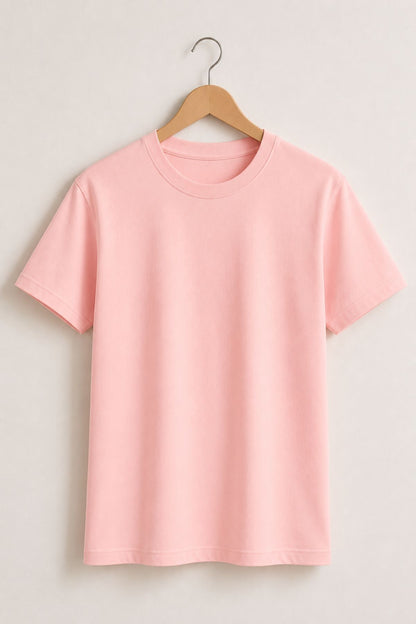 Peach Premium Plain T-Shirt