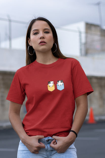 Cute Kitty Yl-BL Unisex T-Shirt