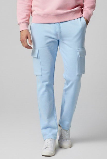 Oversized Sky Blue & Candy Pink Mix Vibe Co-ords