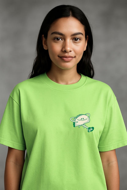 Taco Vibing Printed Oversize T-Shirt