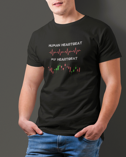 Trader Heartbeat Unisex T-Shirt