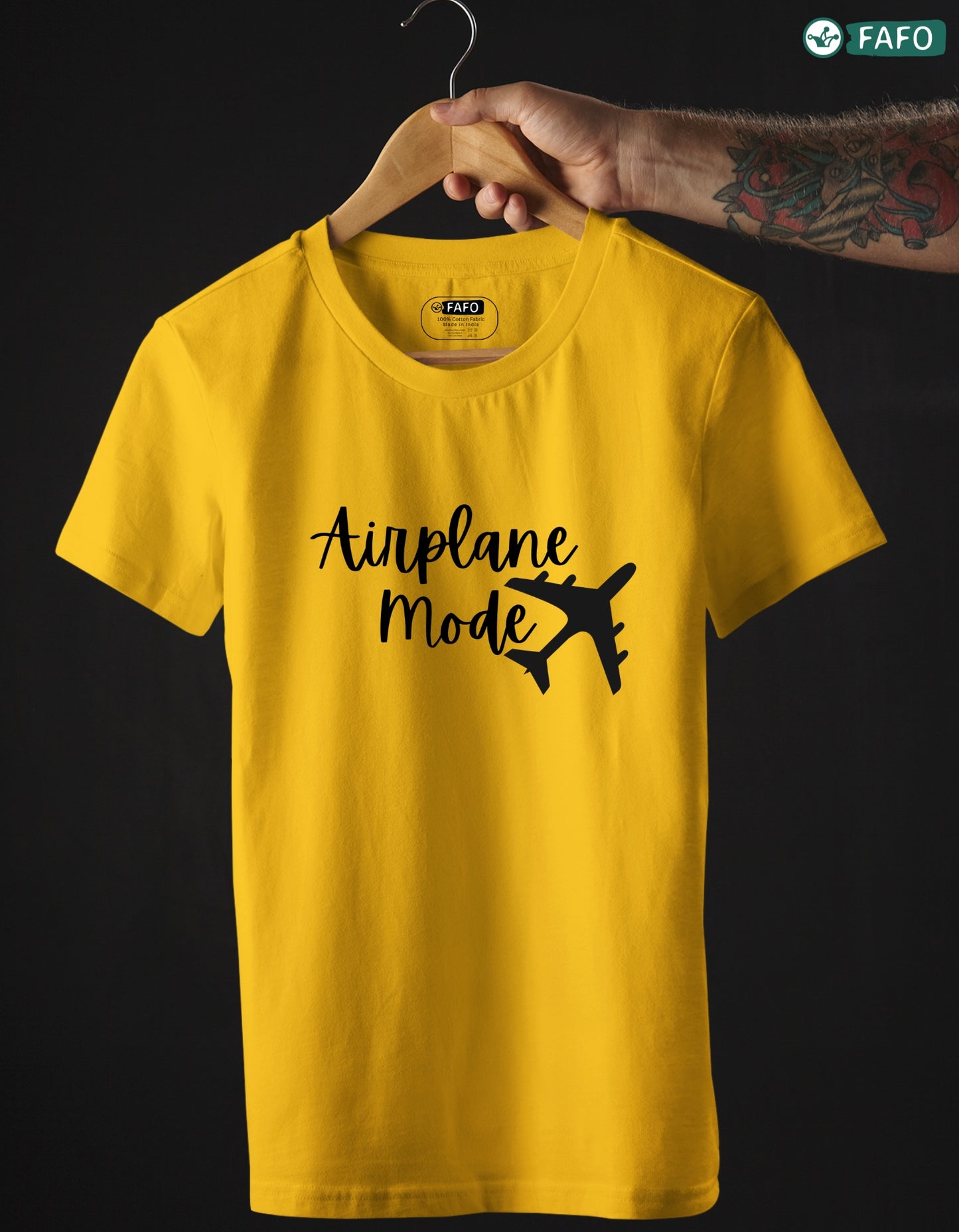 Airplane Mode with Plane Vacation Travel Unisex T-Shirt