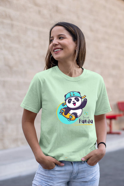 Skating Panda Unisex T-Shirt